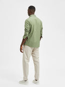 Organic Cotton Regular Fit Shirt - Winter Moss