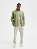 Organic Cotton Regular Fit Shirt - Winter Moss