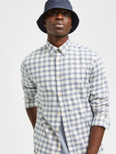 Flannel Long Sleeve Shirt - Moonlit Ocean