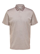 Leroy Coolmax Polo - Rose Brown