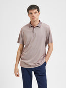 Leroy Coolmax Polo - Rose Brown