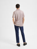 Leroy Coolmax Polo - Rose Brown