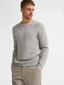 Vince Bubble Round Neck Jumper - Marshmallow
