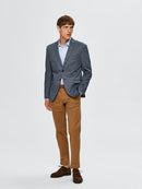 Byron Blazer - Navy Blazer White Structure