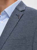 Byron Blazer - Navy Blazer White Structure