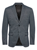 Byron Blazer - Navy Blazer White Structure