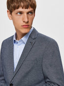 Byron Blazer - Navy Blazer White Structure