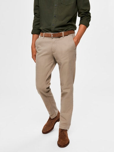 Noos Paris Straight Chino - Greige