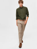 Noos Paris Straight Chino - Greige