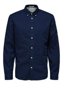 Nolan Long Sleeve Shirt - Light Blue Aop