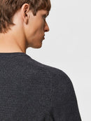 Cornelius Crew Neck Knit - Navy Blazer