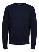 Cornelius Crew Neck Knit - Antracit Melange