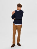Cornelius Crew Neck Knit - Navy Blazer