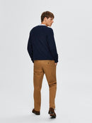 Cornelius Crew Neck Knit - Antracit Melange