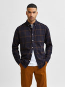 Flannel Long Sleeve Shirt - Chinchilla