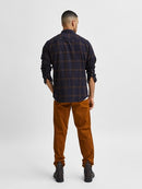 Flannel Long Sleeve Shirt - Chinchilla