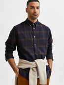 Flannel Long Sleeve Shirt - Chinchilla