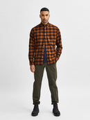 Flannel Long Sleeve Shirt - Monks Robe