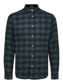 Flannel Long Sleeve Shirt - Chinchilla