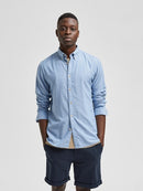 Flannel Long Sleeve Shirt - Moonlit Ocean