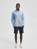 Flannel Long Sleeve Shirt - Moonlit Ocean