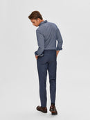 Michigan Slim Fit Shirt - Dark Blue Aop