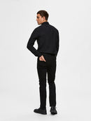 Leon Straight Jean - Black Denim