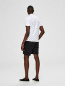 Sade Aop Polo - Bright White