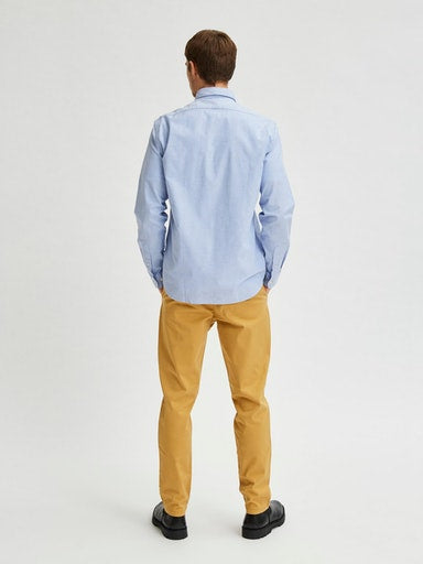 Organic Cotton Regular Fit Shirt - Light Blue