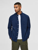 Organic Cotton Regular Fit Shirt - Moonlight Ocean