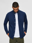 Organic Cotton Regular Fit Shirt - Moonlight Ocean