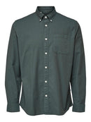 Organic Cotton Regular Fit Shirt - Forest Night