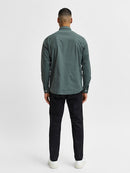 Organic Cotton Regular Fit Shirt - Forest Night