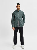 Organic Cotton Regular Fit Shirt - Forest Night
