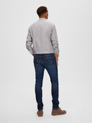 Leon Slim Jean - Dark Blue Denim