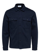 Fenley Jersey Overshirt - Sky Captain