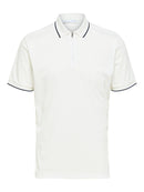Figo Zip Polo - Cloud Dancer