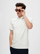 Figo Zip Polo - Cloud Dancer
