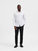 Ethan Aop Long Sleeve Shirt - Bright White Aop