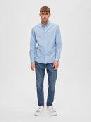 Dore Long Sleeve Shirt - Cashmere Blue