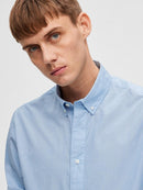 Dore Long Sleeve Shirt - Cashmere Blue