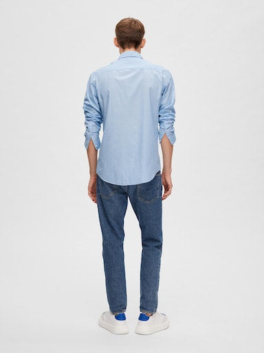 Dore Long Sleeve Shirt - Cashmere Blue