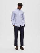 Dore Long Sleeve Shirt - Sky Captain Stripe