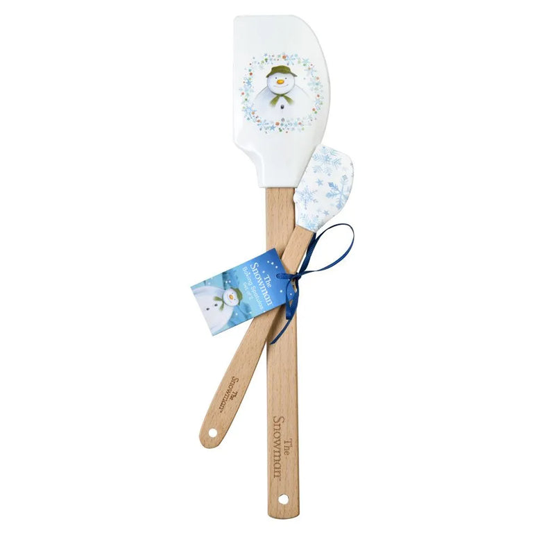 The Snowman Set 2 Spatulas - White