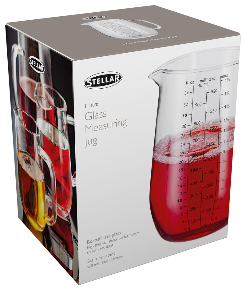 1 Litre Glass Measuring Jug