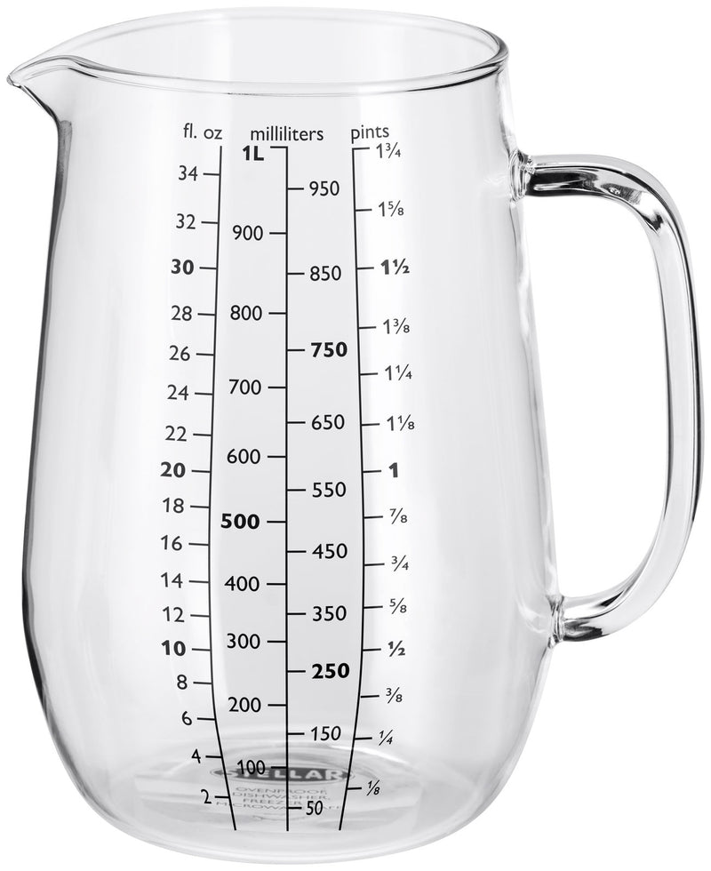 1 Litre Glass Measuring Jug