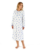 Cotton Nightdress - Blue