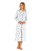 Cotton Nightdress - Blue