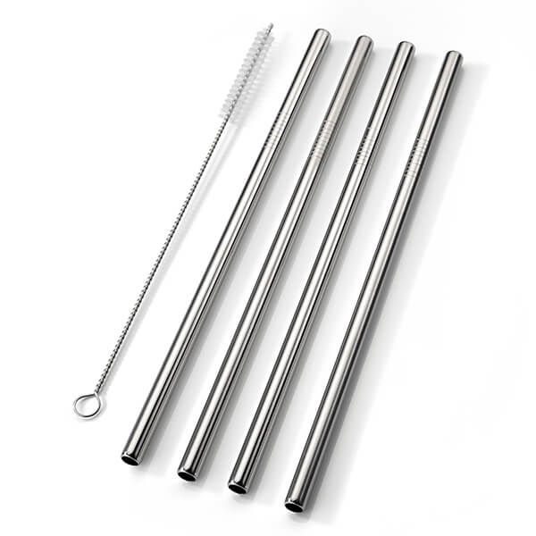 4 Piece Smoothie Straw Set