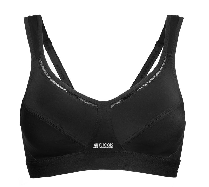 Active Classic Support Sports Bra - Black